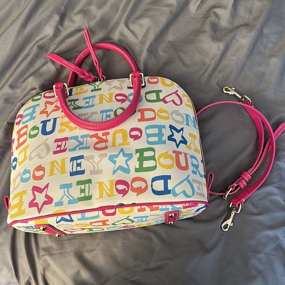 Multi Color Dooney & Bourke Satchel Handbag - Picture 6 of 6